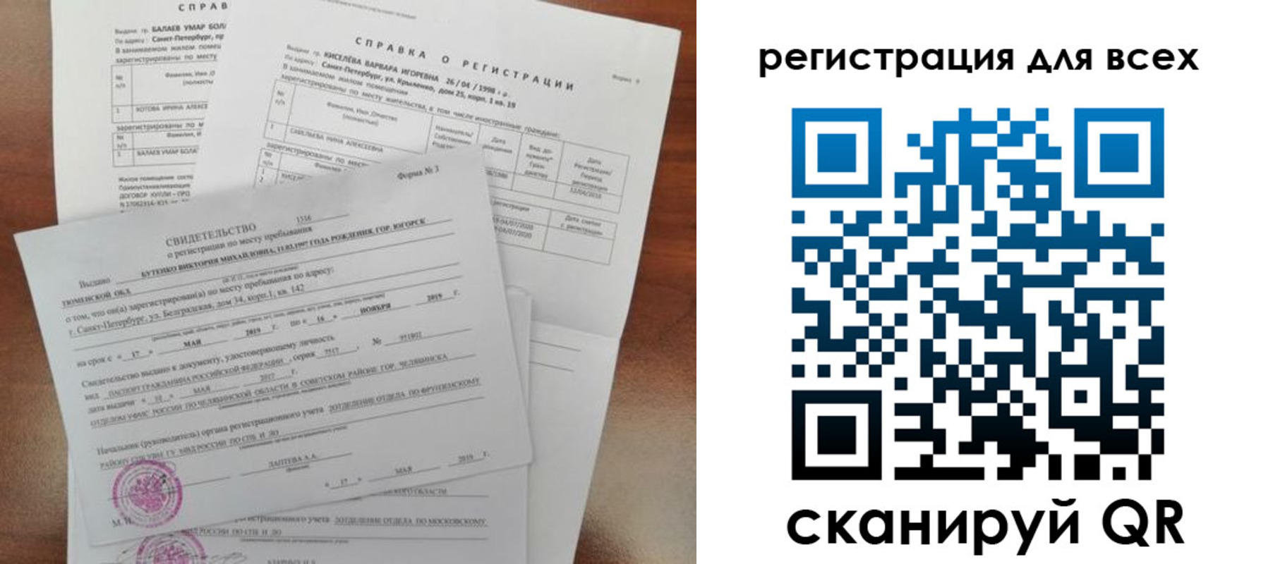 временная регистрация адрес в Майском